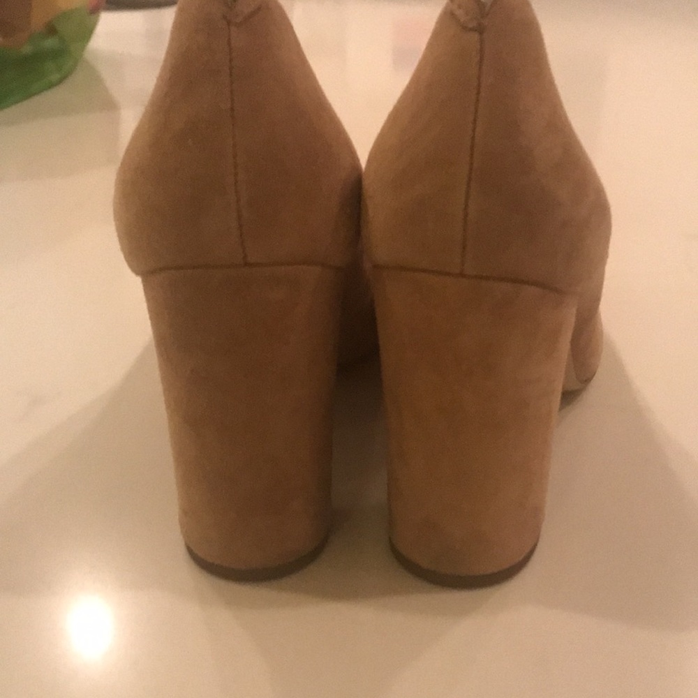 Sam Edelman suade thick heels size 9 - Picture 2 of 6
